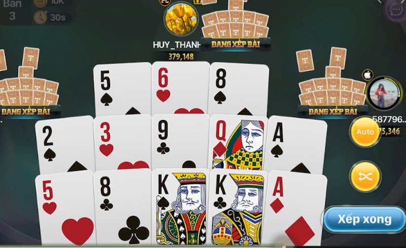 Hướng dẫn chơi Binh Xập Xám – Mậu Binh